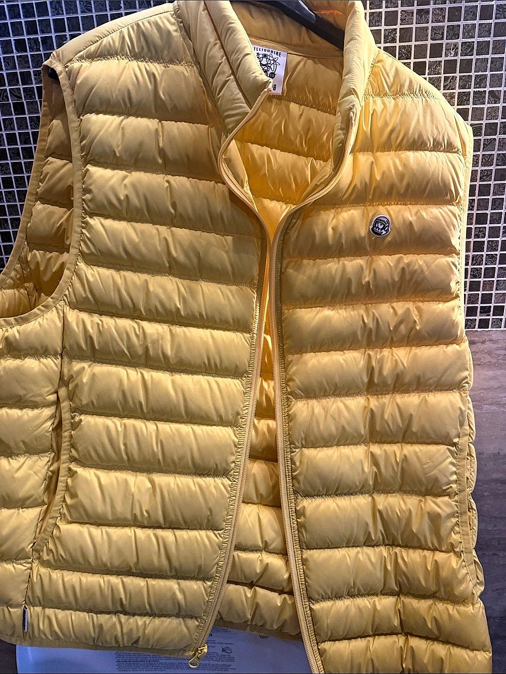 Big Country Sports Club Dyna Yellow Puffer Vest